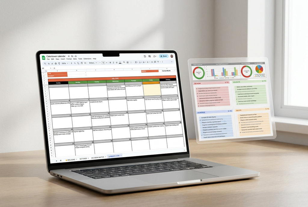 Priority and a Calendar in One: The Task Scheduler in Google Sheets