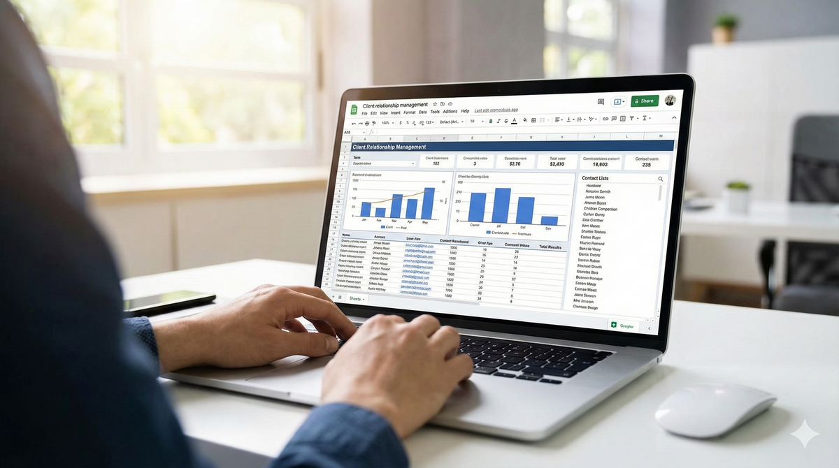 Stop Losing Clients: The Ultimate Client Tracker in Excel &amp; Google sheets