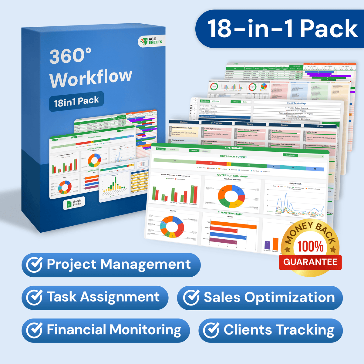 360° Workflow Management 18in1 Pack