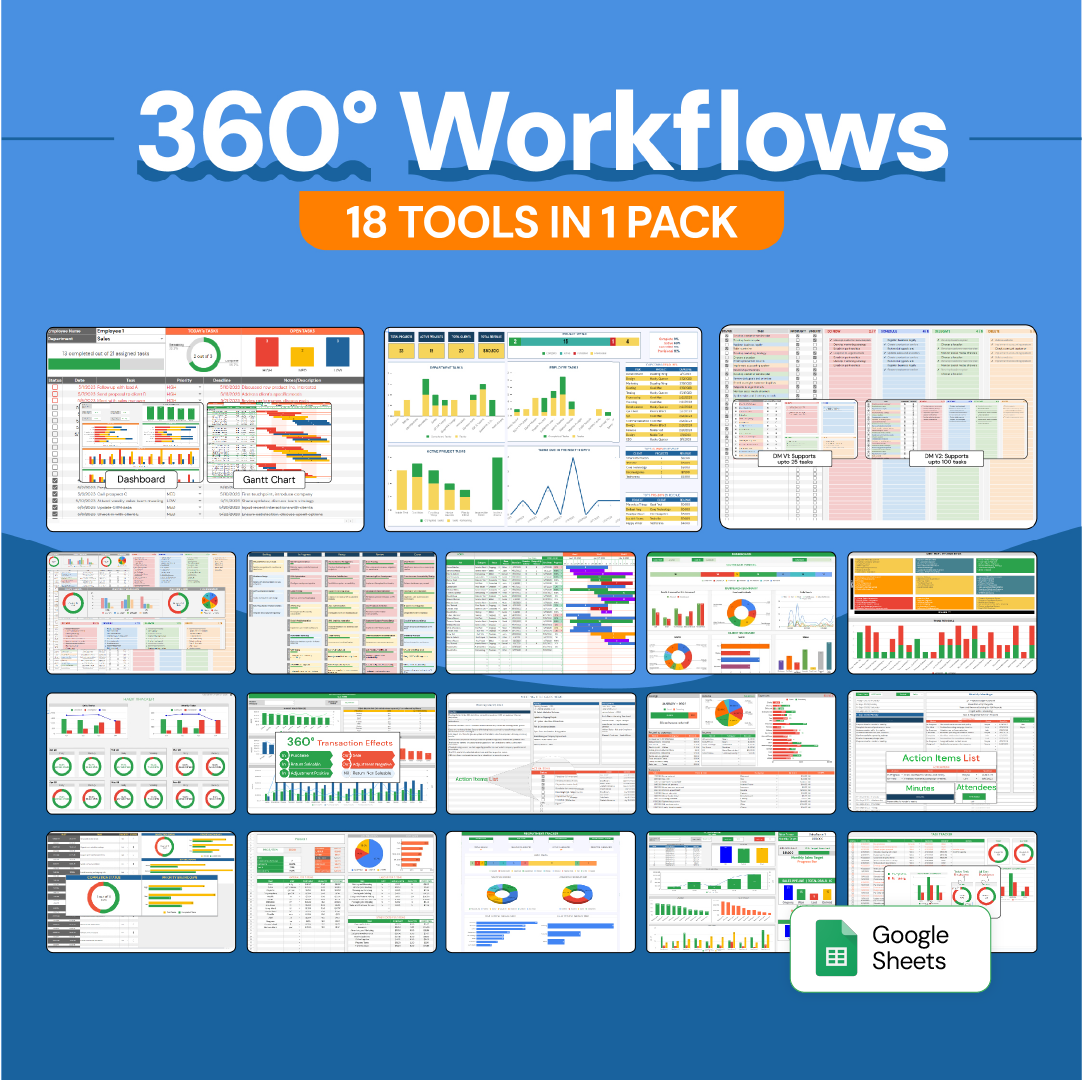 360° Workflow Management 18in1 Pack