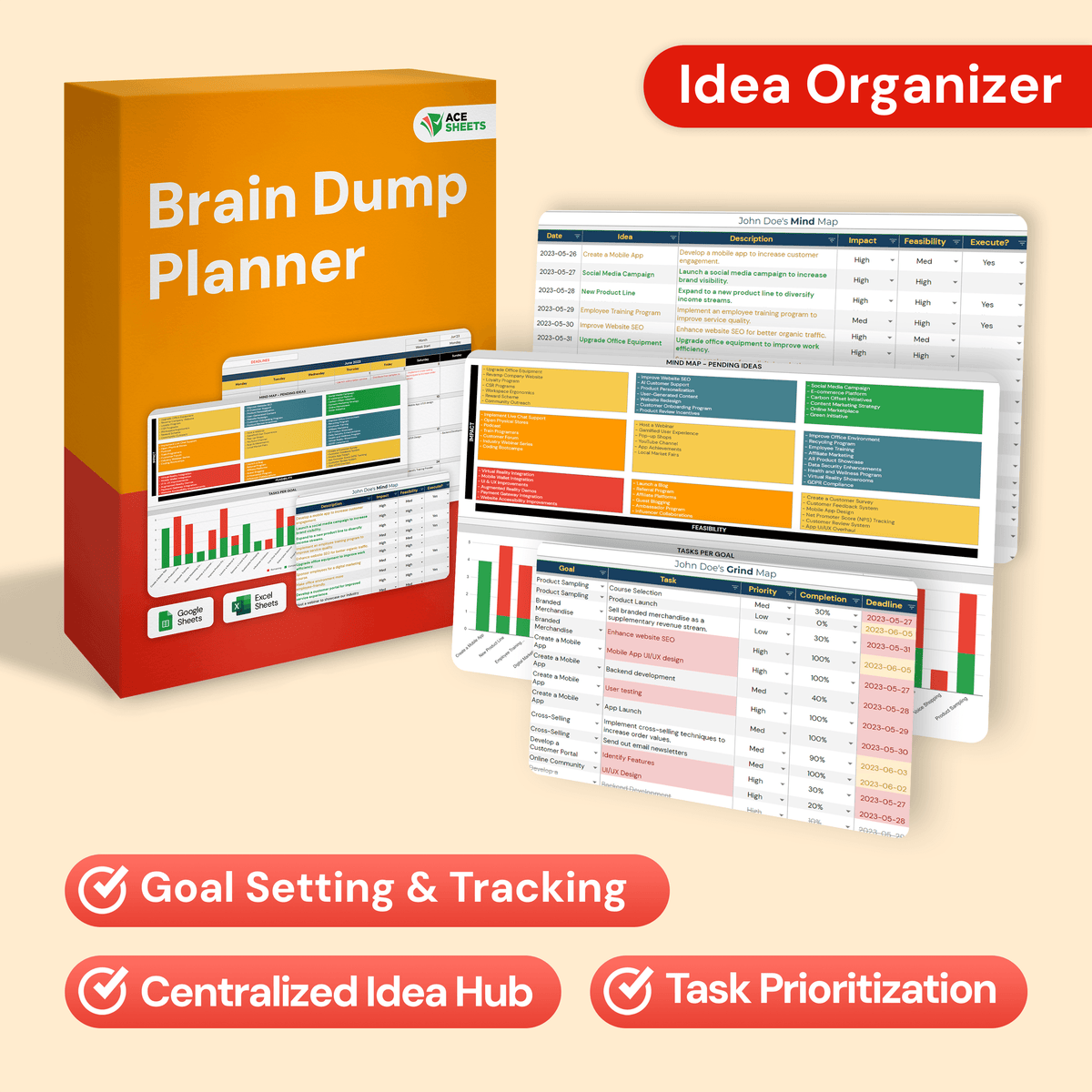 Brain Dump Planner