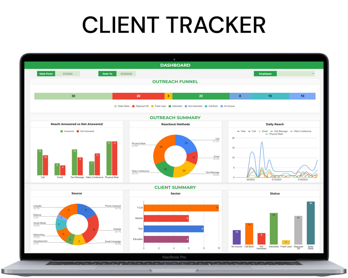 Project & Sales Management 5in1 Toolkit