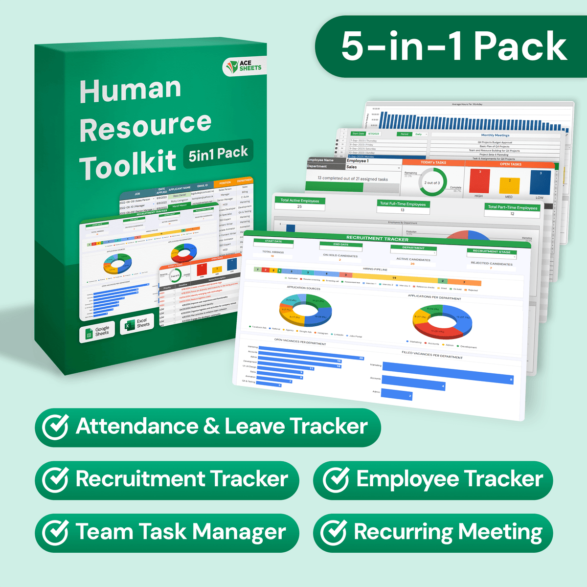 Human Resource Toolkit - 5in1 Pack