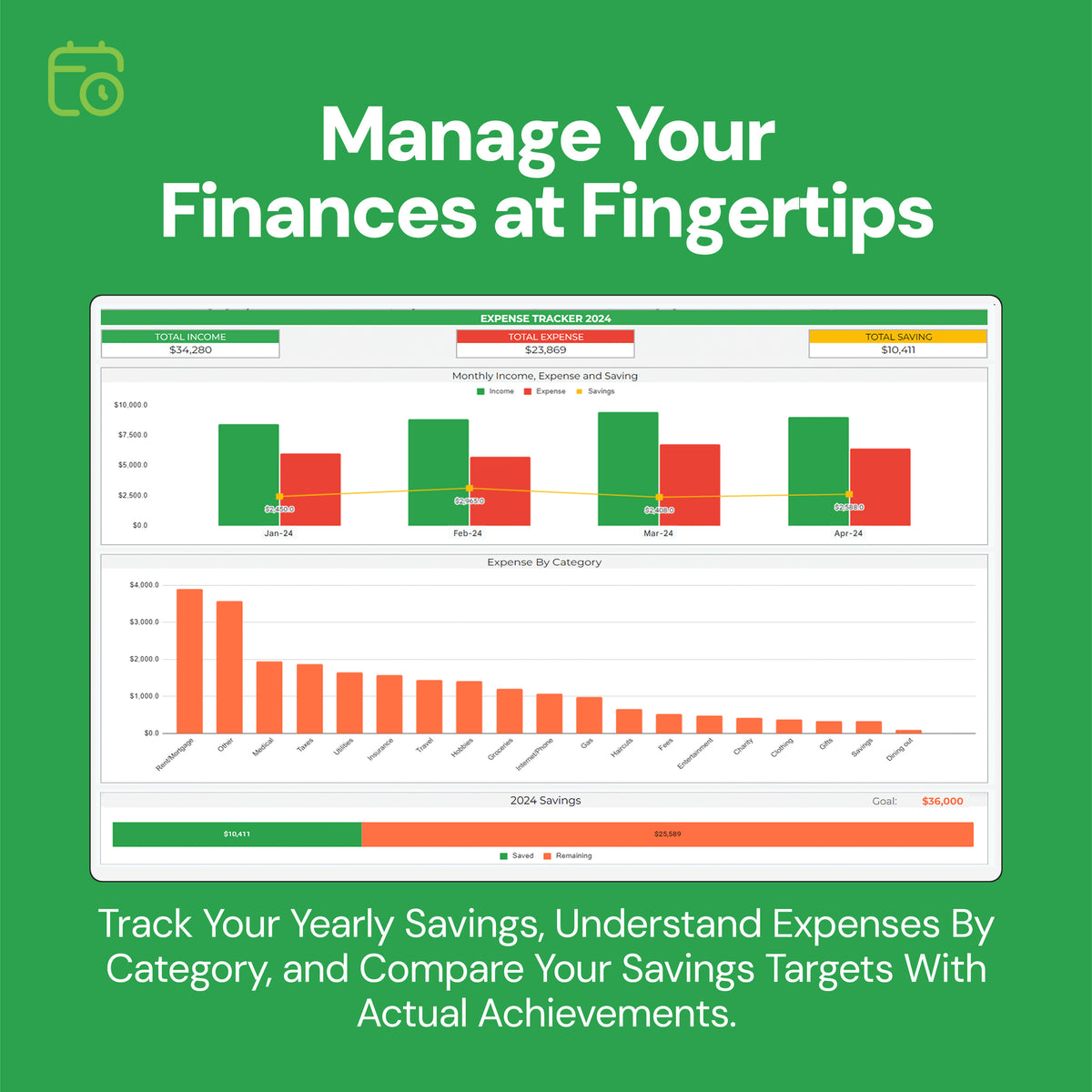 Monthly Budget Tracker