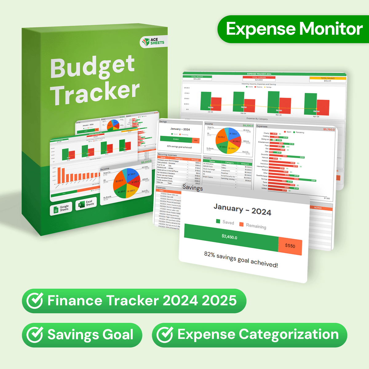 Monthly Budget Tracker