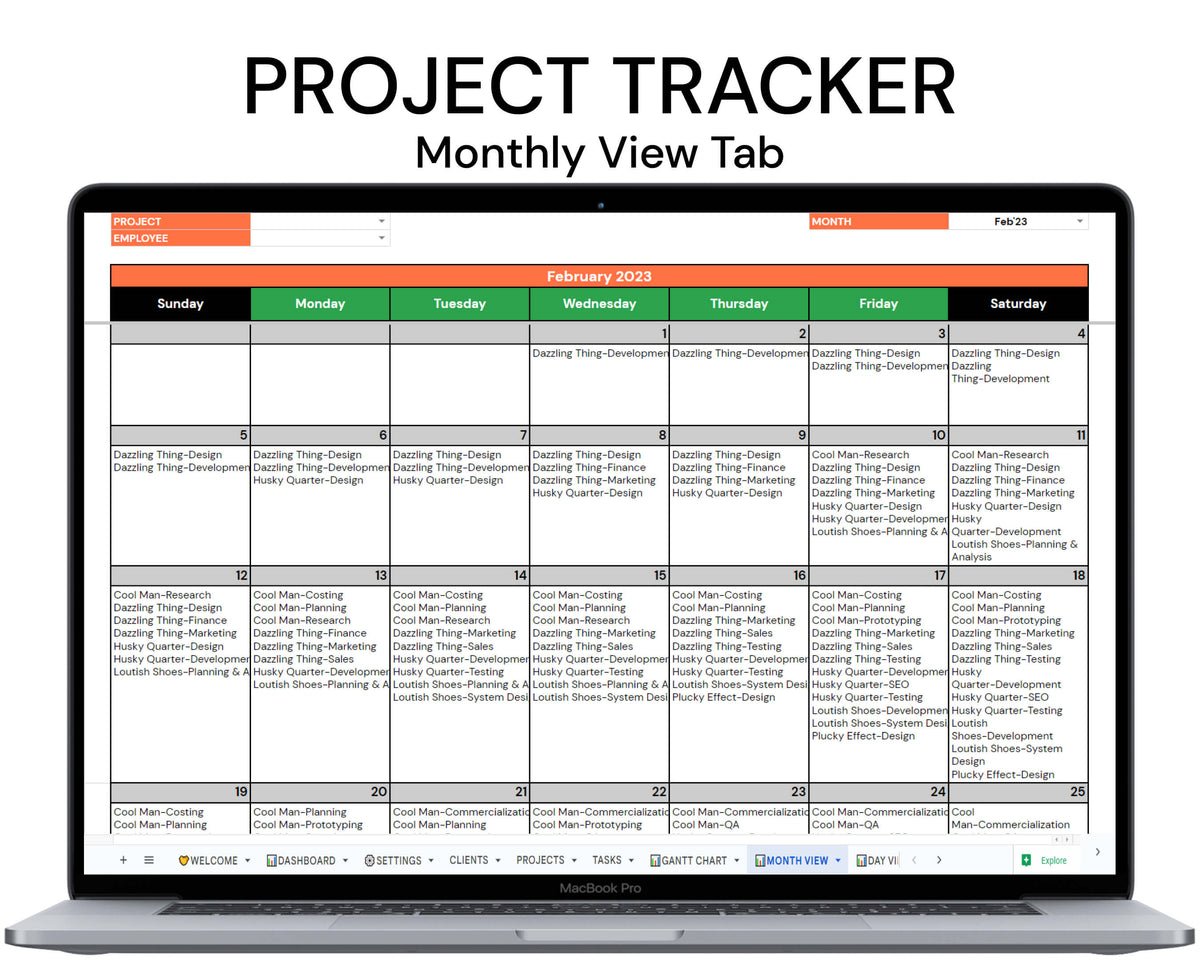 Project & Sales Management 5in1 Toolkit