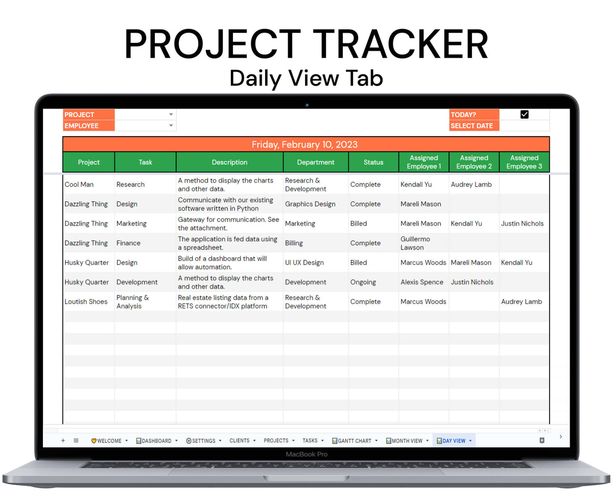 Project & Sales Management 5in1 Toolkit