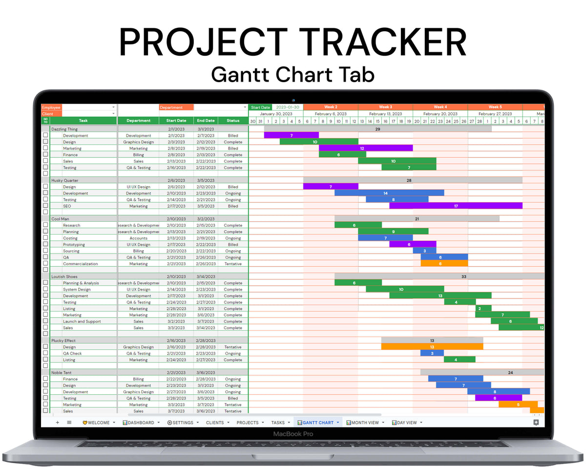 Project & Sales Management 5in1 Toolkit