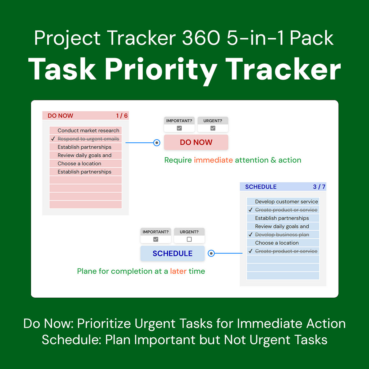Project Tracker 360° 5in1 Pack