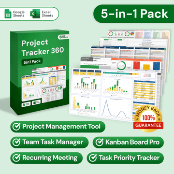 Project Tracker 360° 5in1 Pack