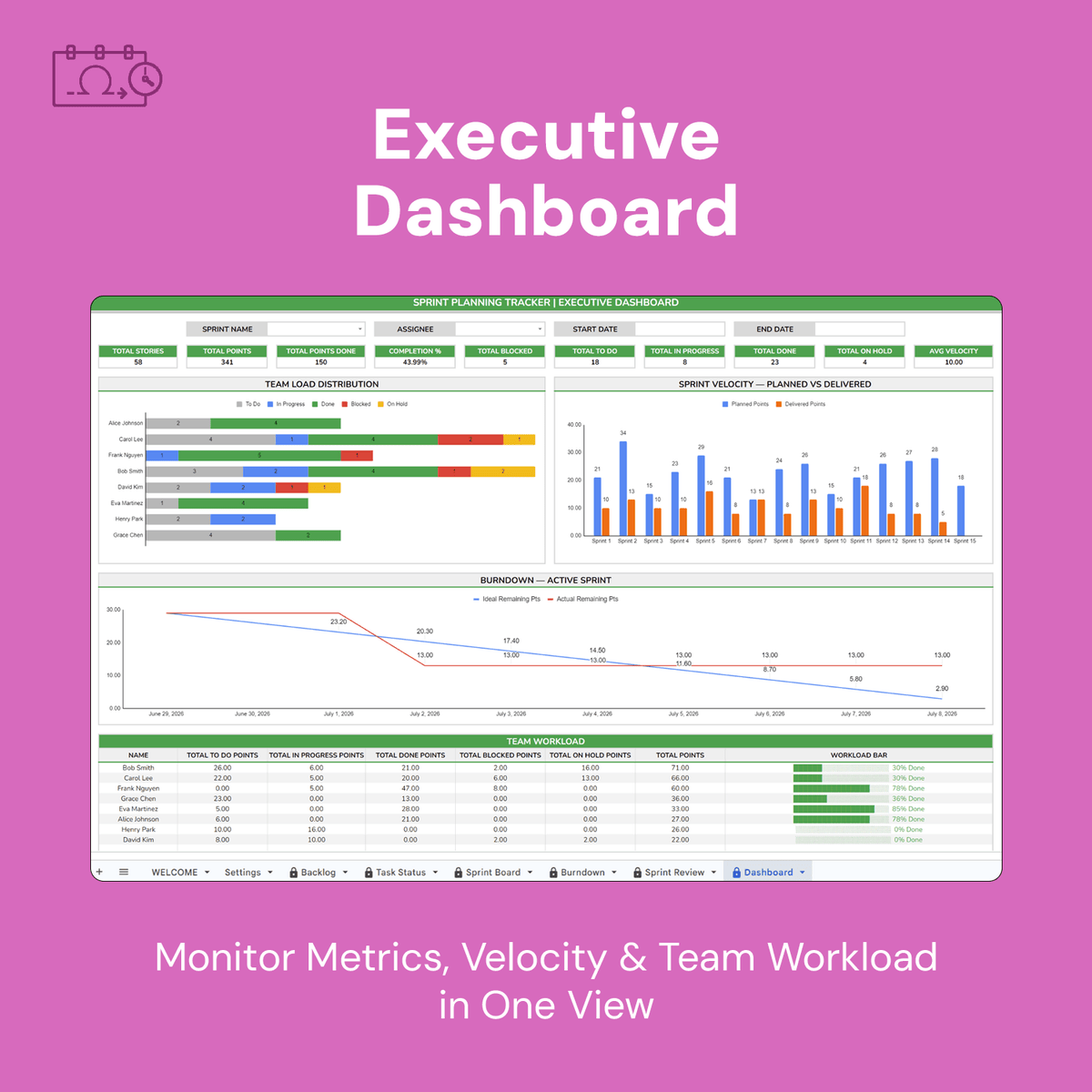 Sprint Planning Tracker