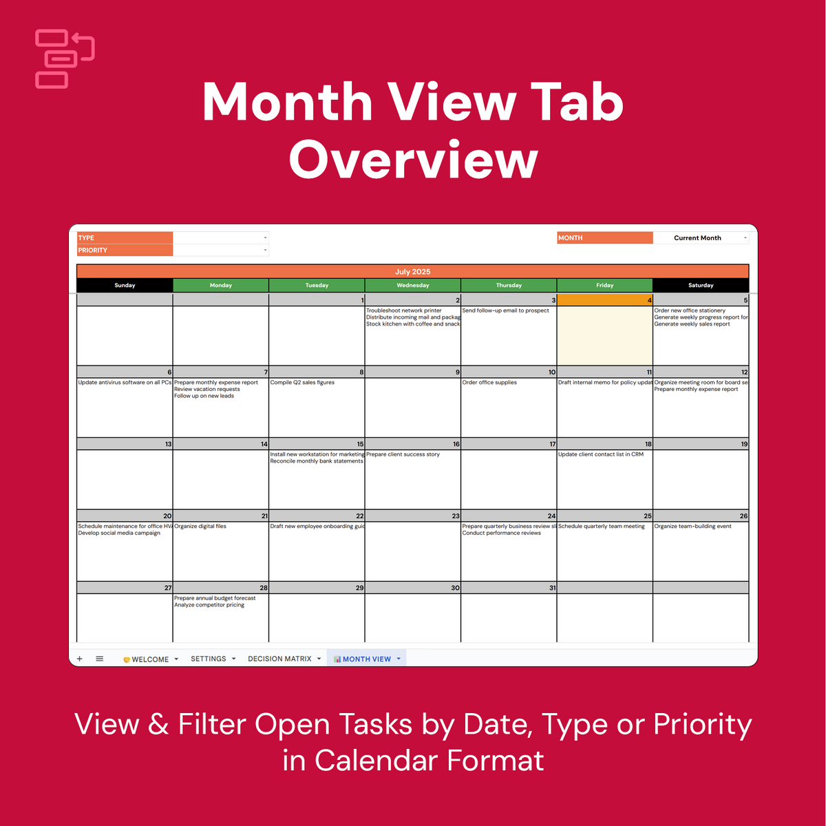 Task Priority Scheduler | Integrated Calendar View