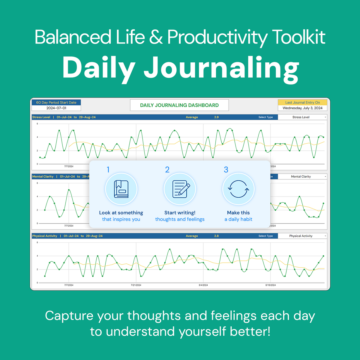 Balanced Life and Productivity Toolkit 9in1 Pack