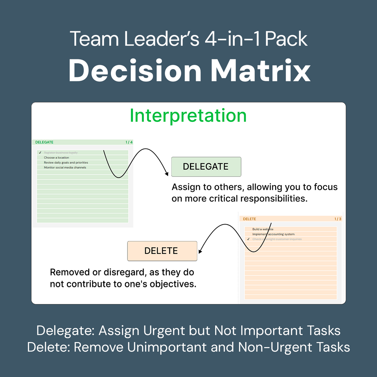 Team Manager's 4in1 Pack