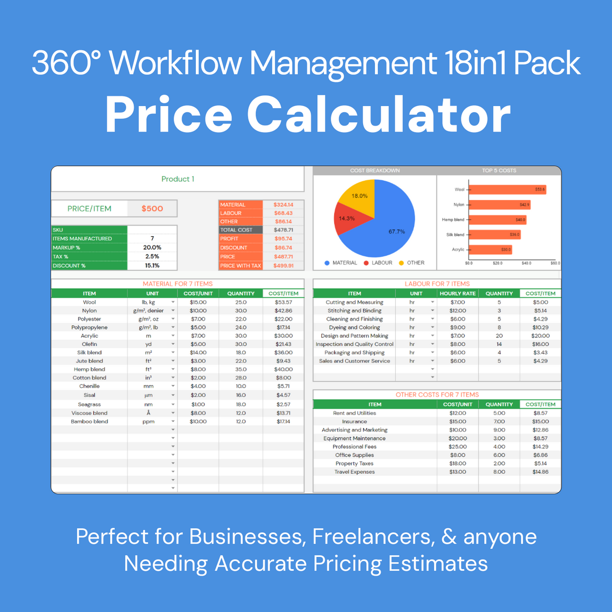 360° Workflow Management 18in1 Pack