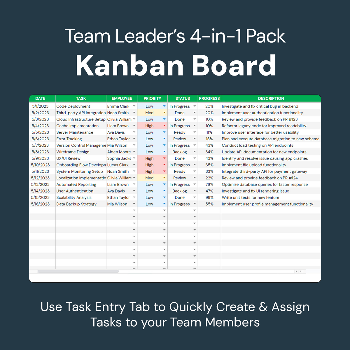 Team Manager's 4in1 Pack