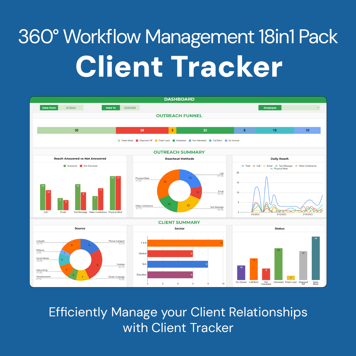 360° Workflow Management 18in1 Pack