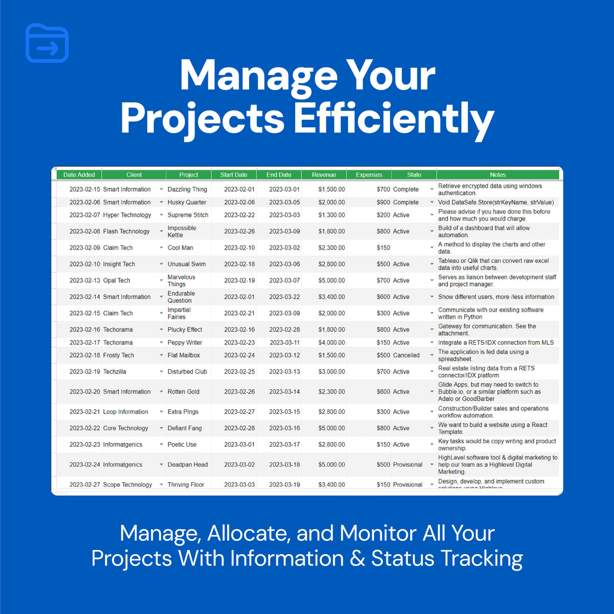 Project Management Tool