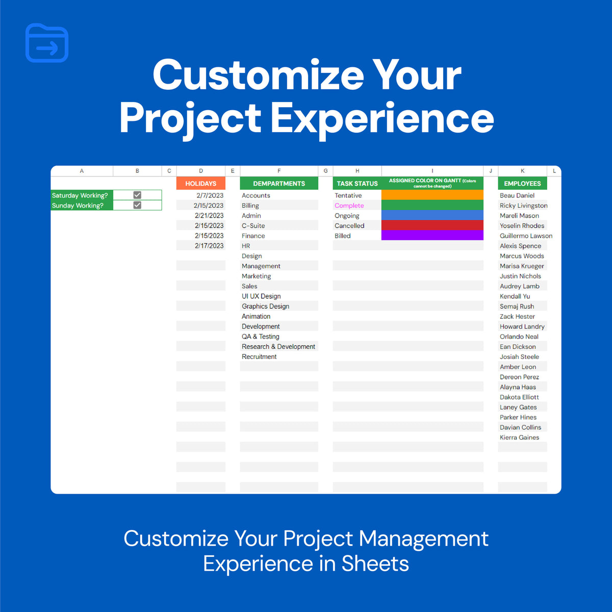 Project Management Tool